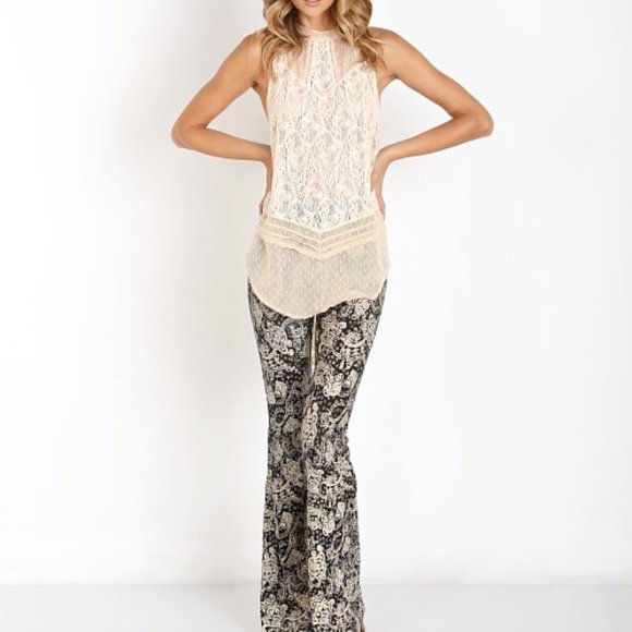 Free People Tops - Free People Modern Mesh Masie Tanktop